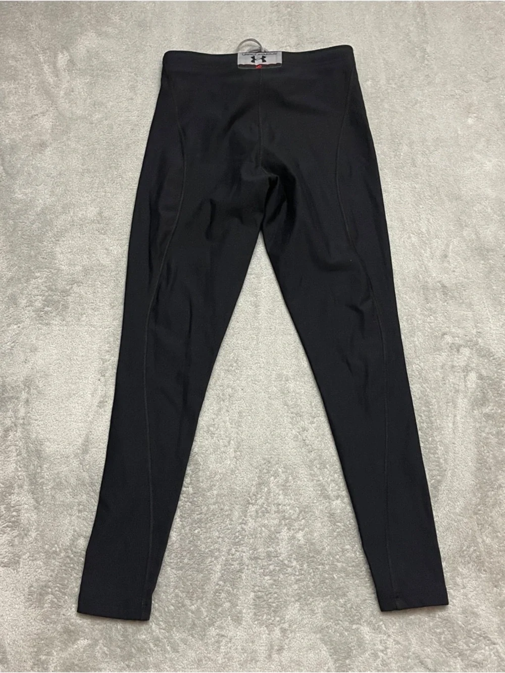 Mens Vintage Under Armour Spandex Tights Compression Pants Black M Cold gear